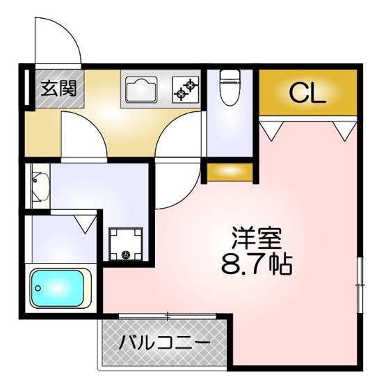 【間取り】 | エヌエムサンカンテキャトフE棟