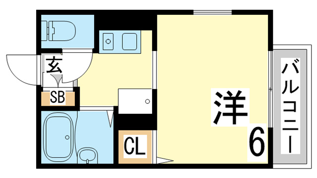 【間取り】 | 月見山サンハイム
