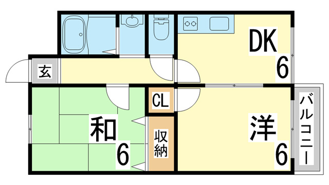 【間取り】 | 綱崎マンション