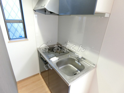 【キッチン】 | ビスポーク板宿 | 二口ガスコンロ付きシステムキッチン