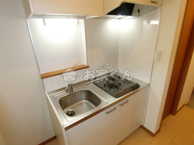 【キッチン】 | ワコーレヴィアーノ須磨関守町 | システムキッチン（ガス2口）