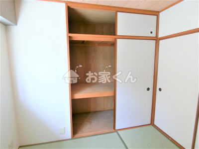 【収納】 | シャトレンうぐいす | 押入(写真は別のお部屋です)