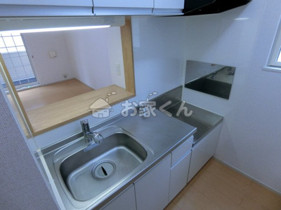 【キッチン】 | メゾン離宮前Ⅱ | カウンターキッチン