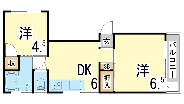 【間取り】 | BLAN CUBE 大塚