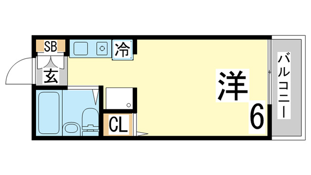 【間取り】 | メゾン　ド　アヴニール名谷