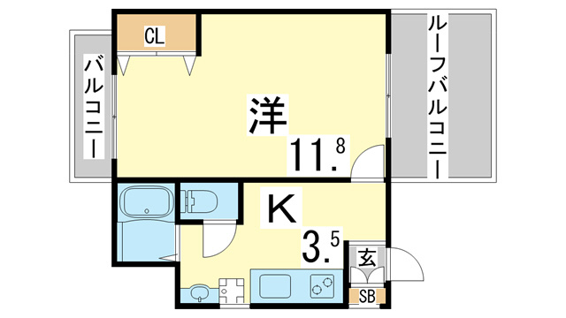 【間取り】 | グラッチェ河昌