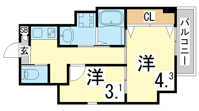 【間取り】 | エヌエムスワサントアン