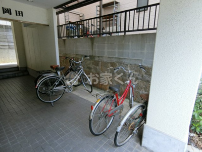 【駐車場】 | コーポ岡田 | 駐輪場