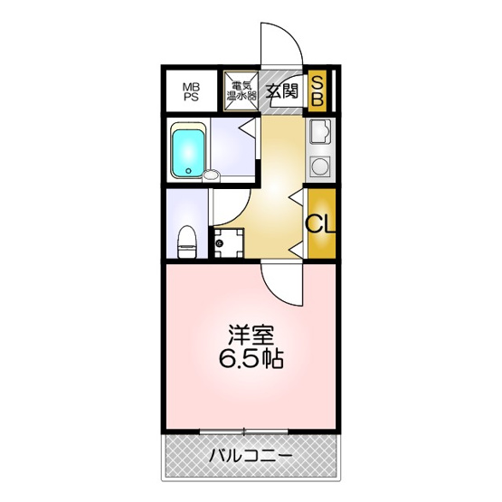 【間取り】 | コーポ岡田