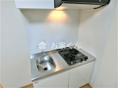 【キッチン】 | ワコーレヴィアーノ須磨月見山 | 二口ガスコンロ付きシステムキッチン