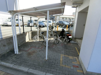 【駐車場】 | サンライズ長田 | 駐輪場