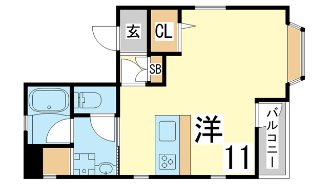 【間取り】 | ユーワコート須磨