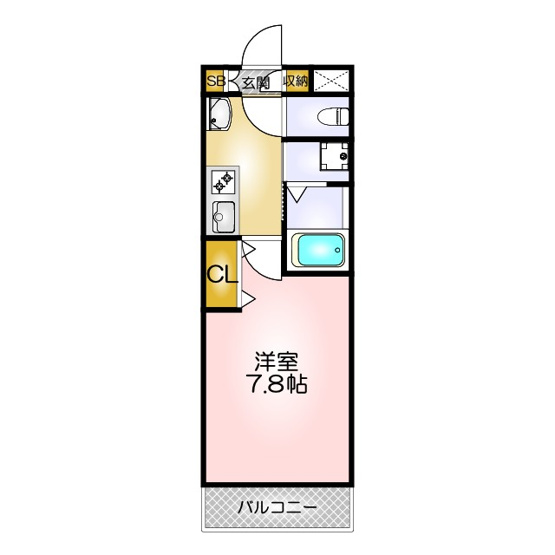 【間取り】 | GLAハート板宿