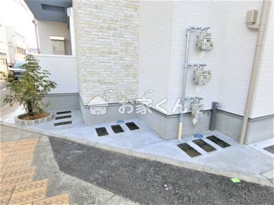 【駐車場】 | ル・レーヴKAWANISHI | 駐輪スペース