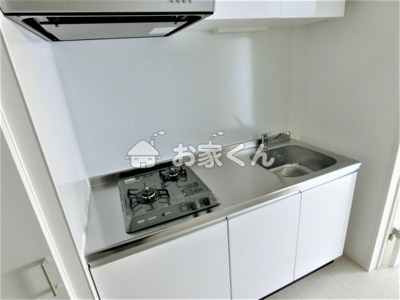 【キッチン】 | ル・レーヴKAWANISHI | 二口ガスコンロ付きシステムキッチン