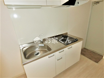 【キッチン】 | フロンフィール大道通 | 2口ガスコンロ付きシステムキッチン