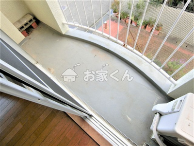 【バルコニー】 | ビラ高倉 | (写真は別のお部屋です)