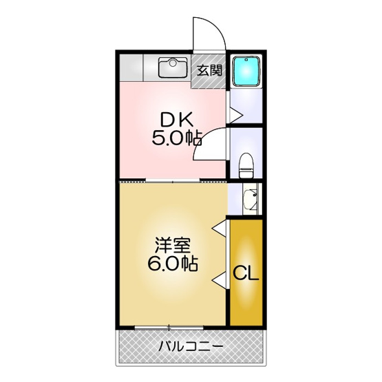 【間取り】 | ビラ高倉