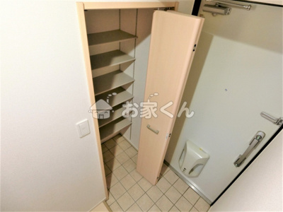 【収納】 | メルディアキューブ新長田 | (写真は別のお部屋です)