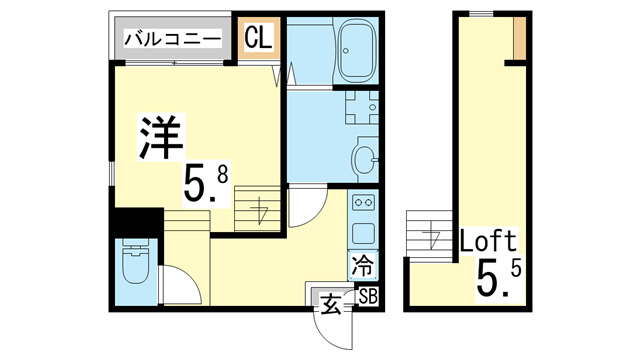 【間取り】 | ハーモニーテラス本庄町