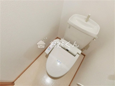【トイレ】 | パルティール妙法寺Ⅱ | ウォシュレット付き(別のお部屋の写真です)