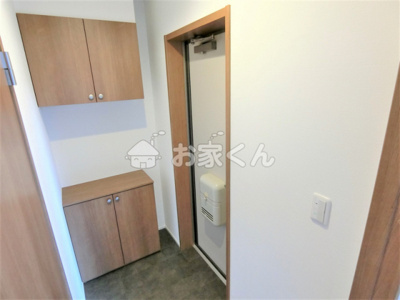 【玄関】 | クレール | シューズボックス付き玄関