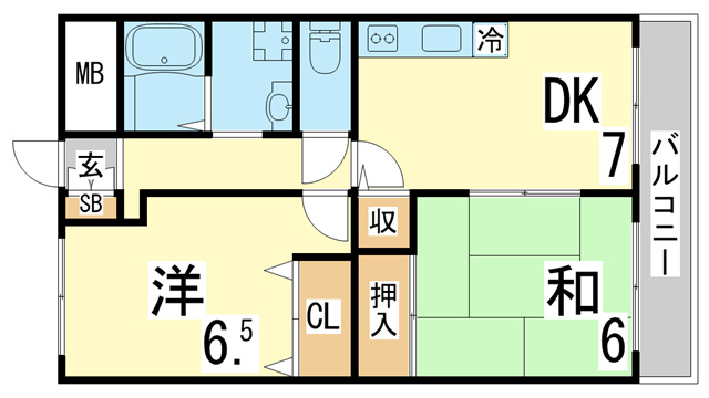 【間取り】 | マンション妙法寺