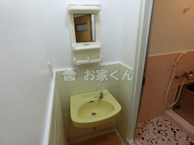 【洗面所】 | コーポ衣掛 | 独立洗面台