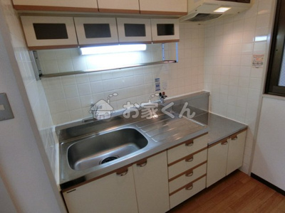 【キッチン】 | マインドパレス須磨浦 | ガスコンロ