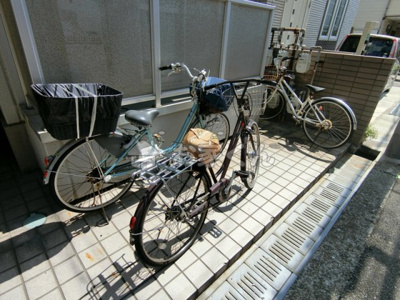 【駐車場】 | 三笠フラッツ | 駐輪スペース