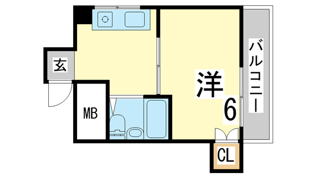 【間取り】 | メゾン妙法寺
