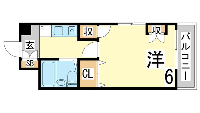 【間取り】 | ハイツシスターローザ
