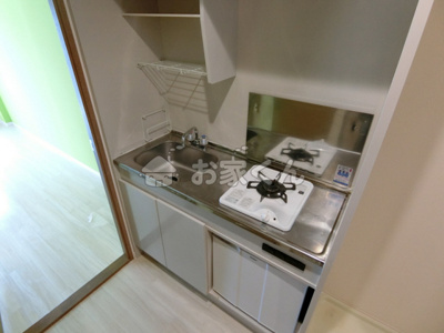 【キッチン】 | シーサイドSKYハイツ | ガスコンロ付きシステムキッチン