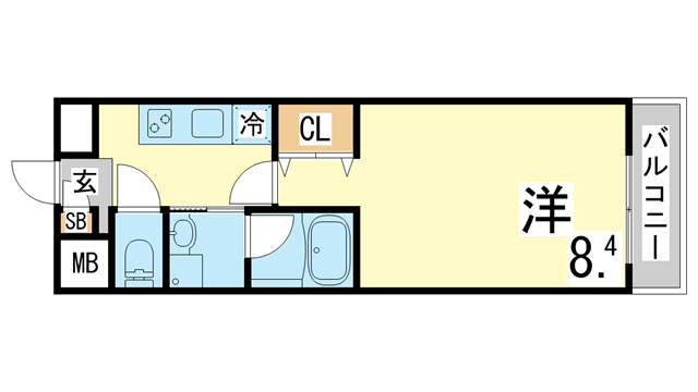 【間取り】 | ビエラコート須磨