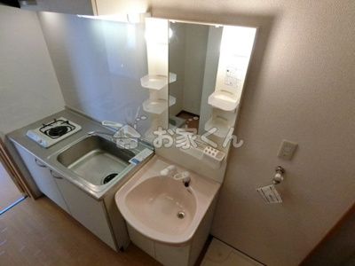 【洗面所】 | リヴィエーラ須磨 | シャンプードレッサー