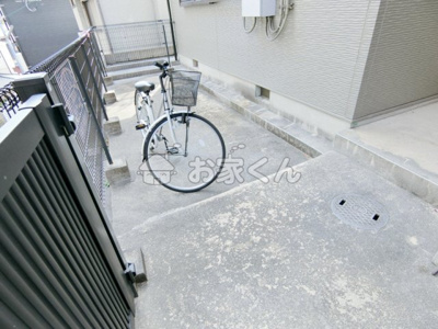 【駐車場】 | 岡田ハイツ | 駐輪スペース
