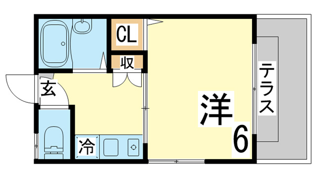 【間取り】 | 岡田ハイツ