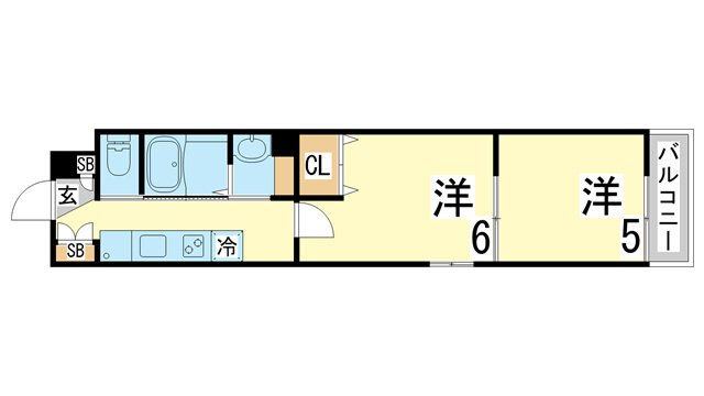 【間取り】 | パロス月見山ノースヒル