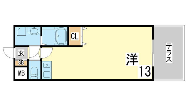【間取り】 | フルール須磨