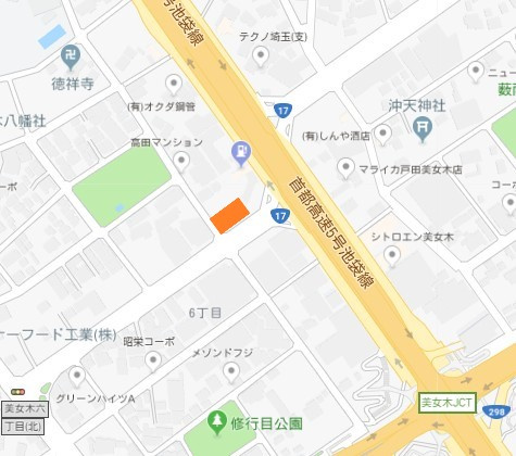 STパーキングの地図