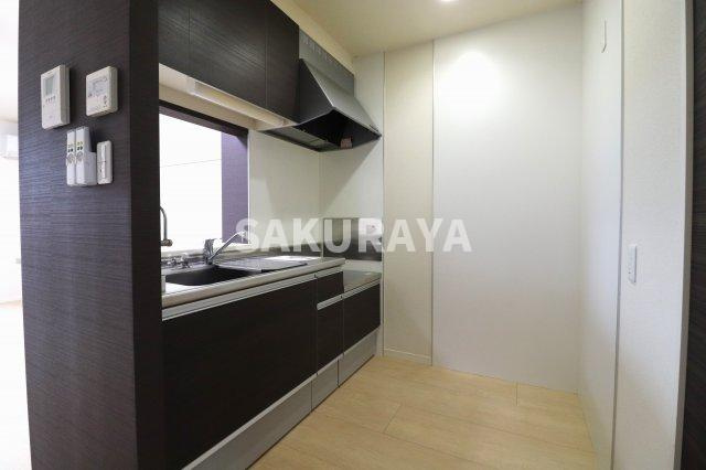 メゾン・ド・ソレイユ千歳のキッチン|2022年撮影。現況と異なる場合がございます。