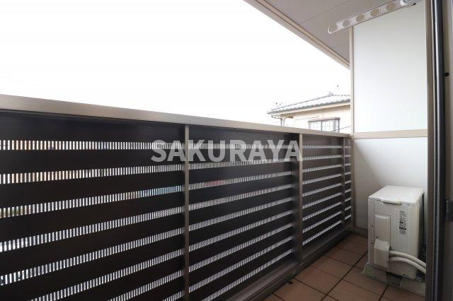 メゾン・ド・ソレイユ千歳のバルコニー|2022年撮影。現況と異なる場合がございます。