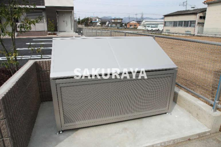 メゾン・ド・ソレイユ千歳の設備|敷地内ゴミステーション
