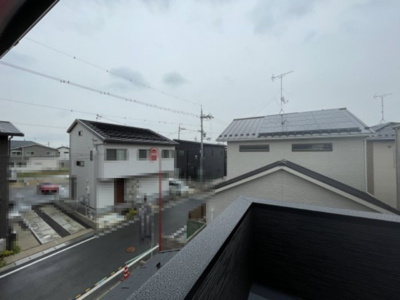 【展望】 | 大津市堅田1丁目4　新築戸建 | 物件2階洋室8帖のバルコニーからの眺望