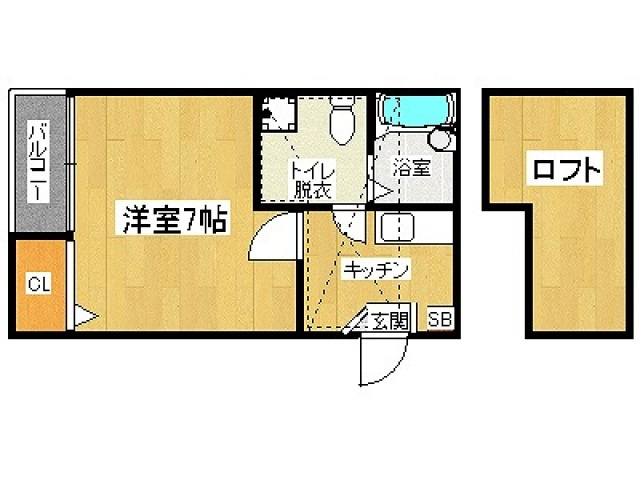 【間取り】 | ベネフィスタウン六本松２　プライスホームなら仲介手数料０円！