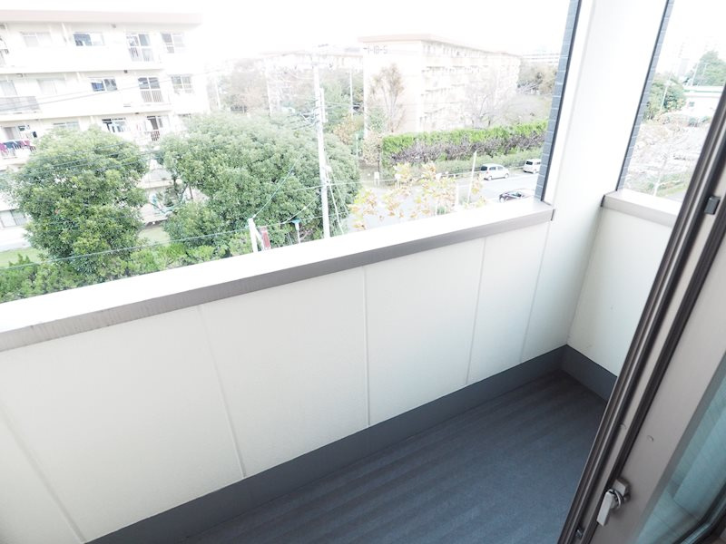 天気が良い日は洗濯物を干せます☀