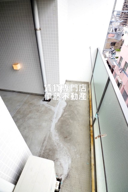 クレイタスパークVのバルコニー