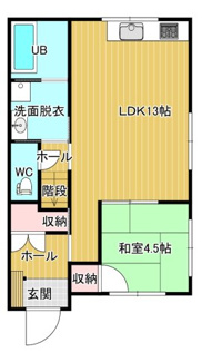【間取り】 | 鳥取市卯垣2丁目新築Ｂ棟