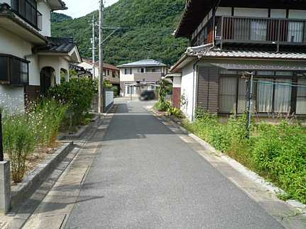 呉市安浦町中央北2丁目土地の周辺