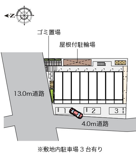 コージーコートⅠのエントランス